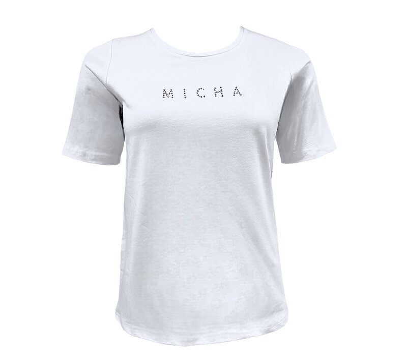 Micha 161 107 White T with Logo