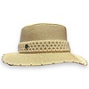 Peach Accessories WA175 Straw Sun Hat with Pearl detail
