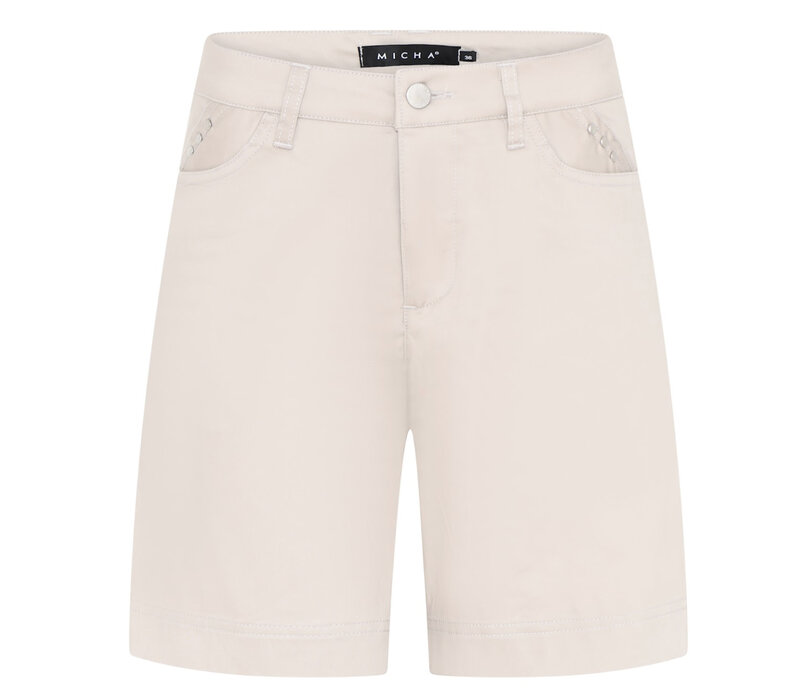 Micha 118 865 Cotton Shorts in Camel