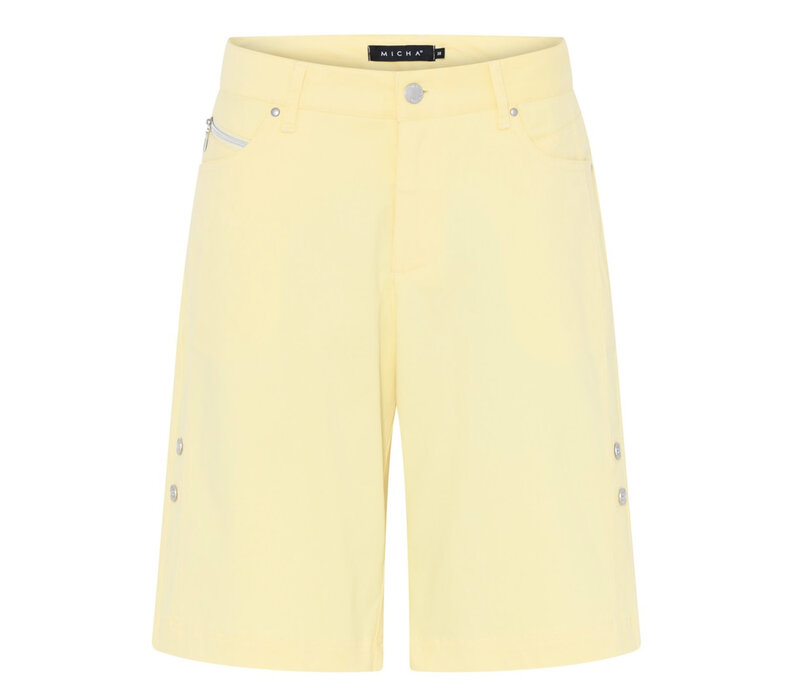 Micha 118 864 Cotton Shorts in Yellow