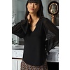 Joseph Ribkoff Joseph Ribkoff Black Ruffle Sleeve Blouse