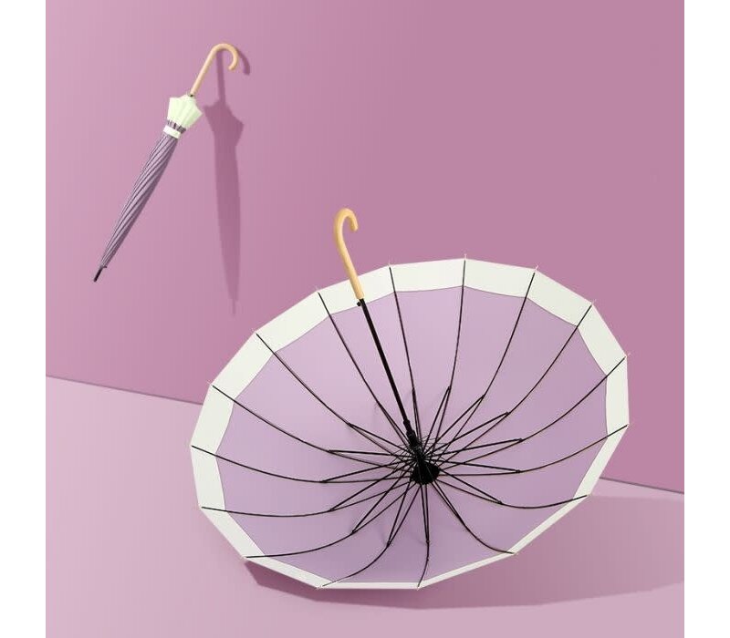 3468 Lilac /Cream Umbrella