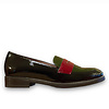 Wonders Wonders A-7251 Blk/Green/Wine Loafer