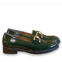 Wonders A-7252 Green soft shine Loafers