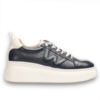 Wonders A-2632 Black/White Sneakers