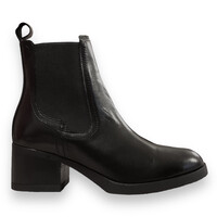 Wonders G-6224 Black Chelsea Boots