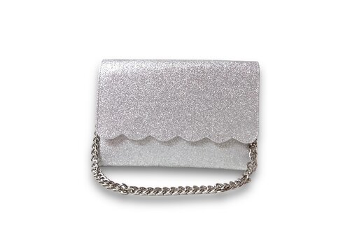 Marian Marian 801 Silver Glitter Clutch Bag