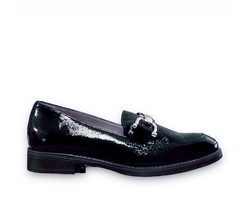 Wonders A-7252 Navy soft shine Loafers