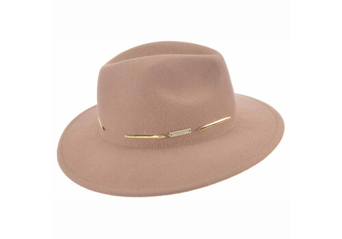 Seeberger Seeberger 019295 Camel Woolfelt Fedora