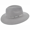 Seeberger 019295 Grey Woolfelt Fedora