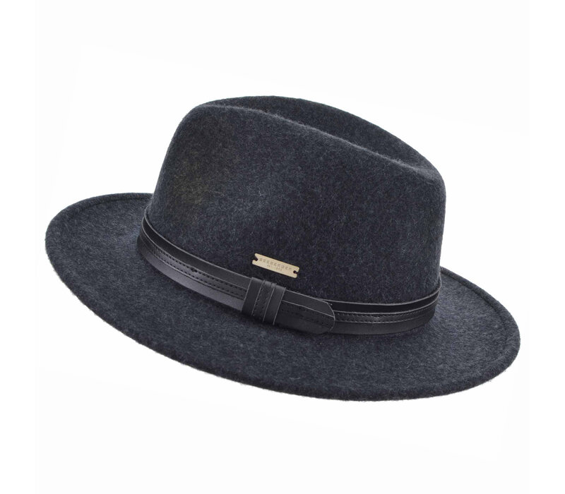 Seeberger 070425 Grey Woolfelt Fedora