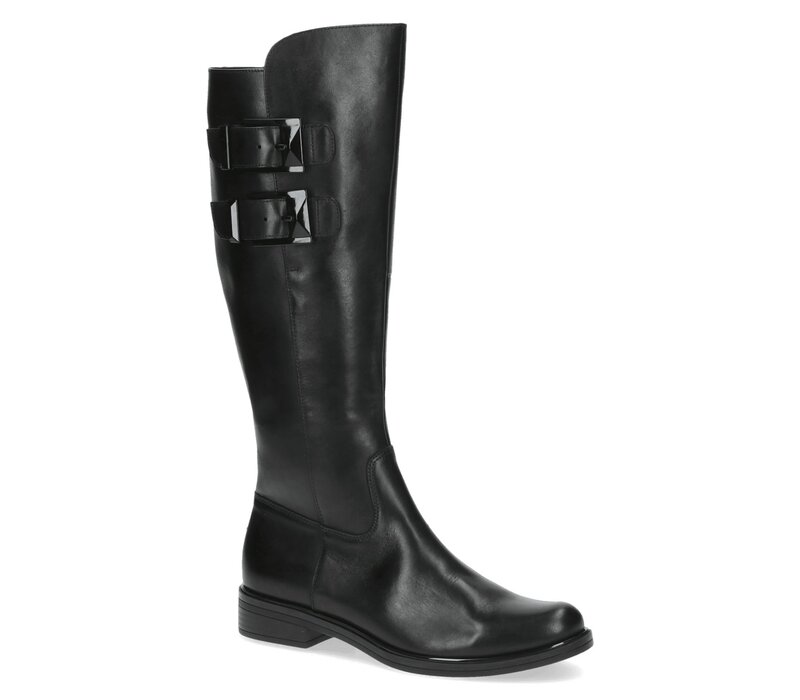 Caprice 25501 Black Knee Boot w/Buckles