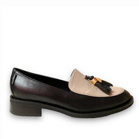 MarcoMoreo Black/Cream Loafers