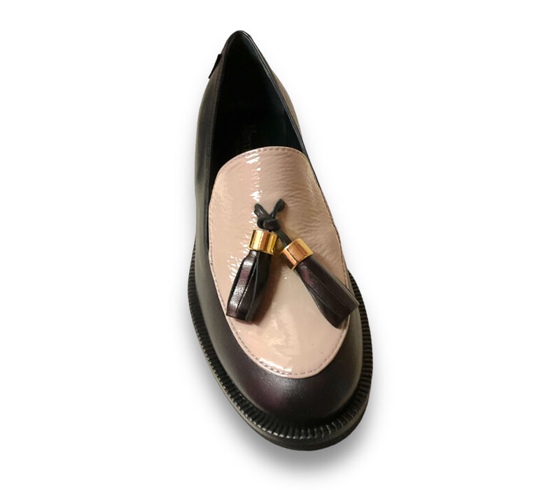 MarcoMoreo Black/Cream Loafers