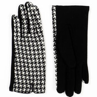 Pia Rossini McKenzie Blk/White Gloves