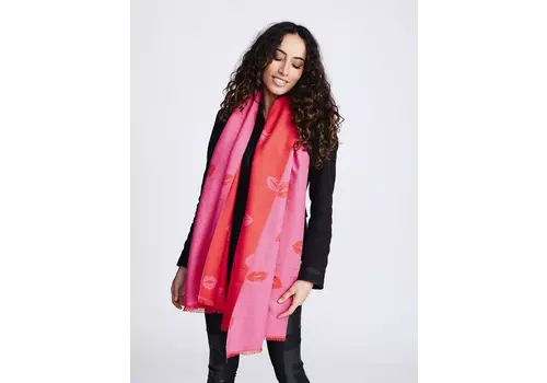 PIA ROSSINI A/W Pia Rossini TINSLEY Scarf with Lips