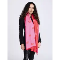 Pia Rossini TINSLEY Scarf with Lips
