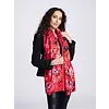 Pia Rossini MARLOWE Scarf in Red multi