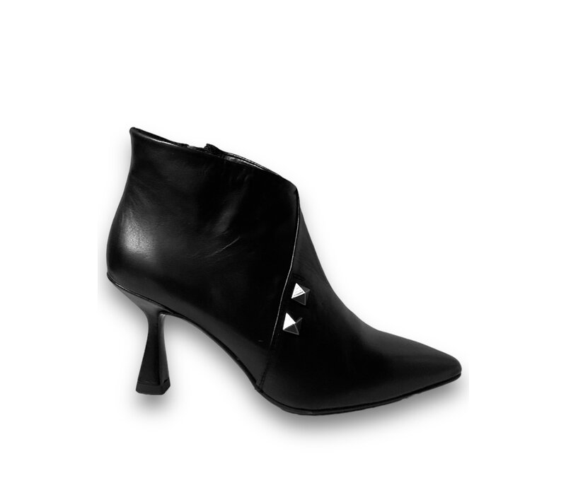 Marian 13804 Black Leather 3’ Heel Bootie