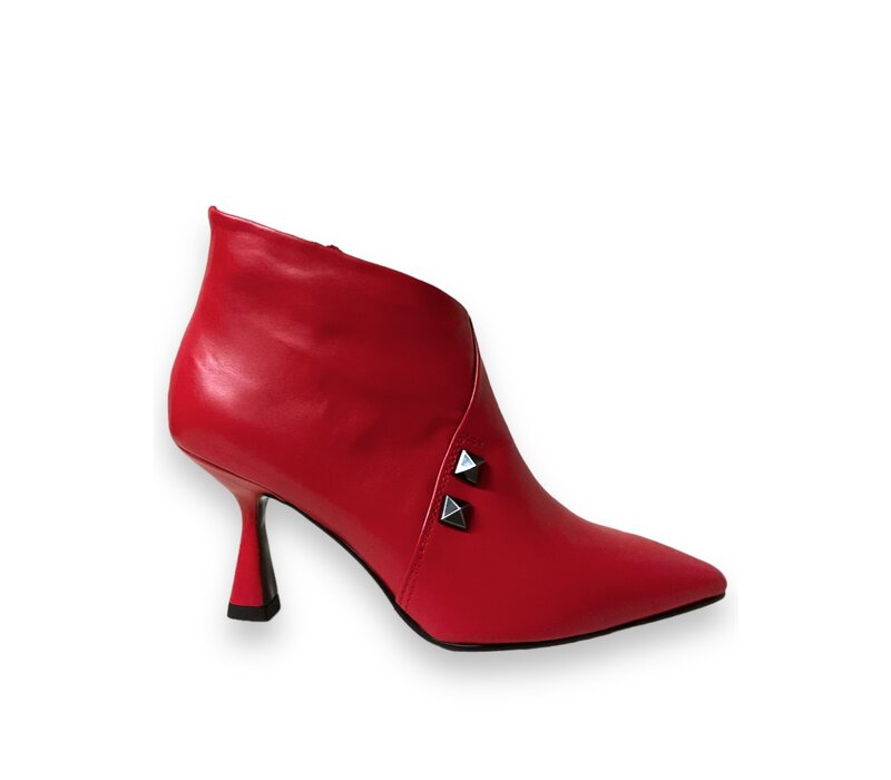 Marian 13804 Red Leather 3’ Heel Bootie