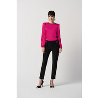 Joseph Ribkoff Black Silky Knit Slim Pull-On Pants