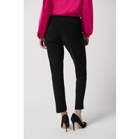 Joseph Ribkoff Black Silky Knit Slim Pull-On Pants