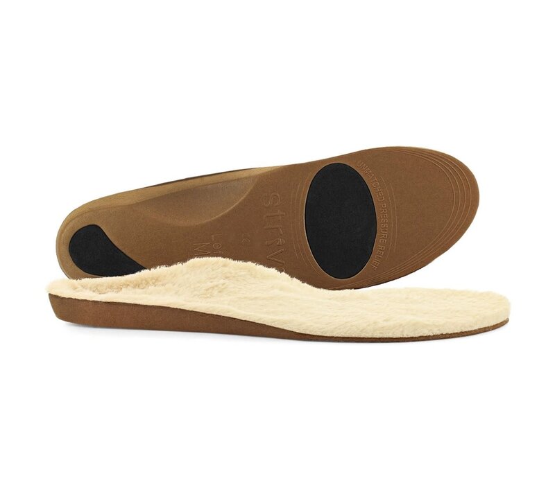 Strive Fur lined Orthotic Insoles