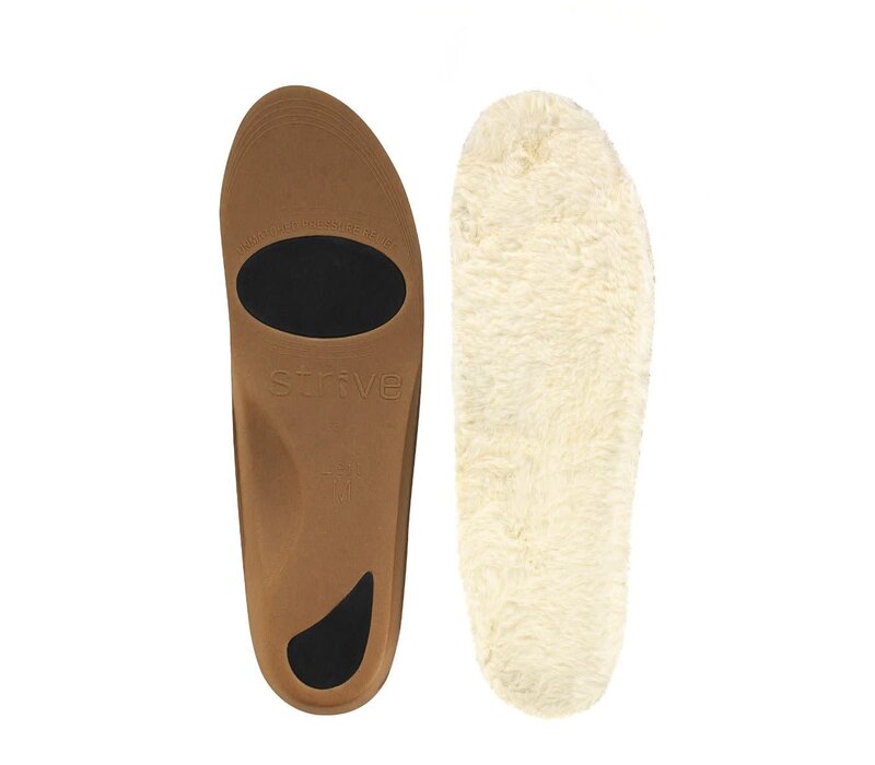 Strive Fur lined Orthotic Insoles