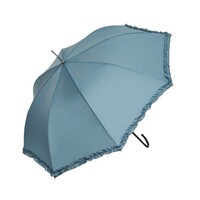 Peach TW09 Duck Egg Blue diamante frilly umbrella