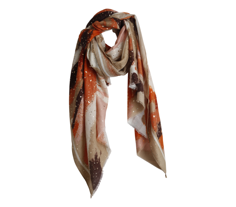 Diane Laury 2AC202 Scarf Orange multi