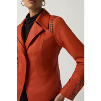 Joseph Ribkoff Tandoori Notched Collar Jacket