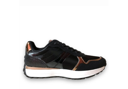 Sprox 594616 Black/Gold laced Sneaker