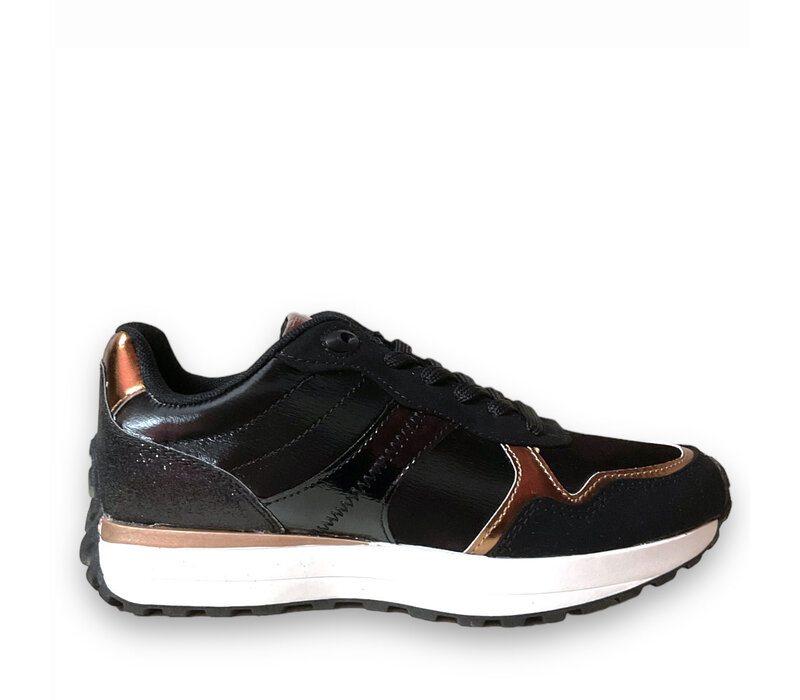 Sprox 594616 Black/Gold laced Sneaker