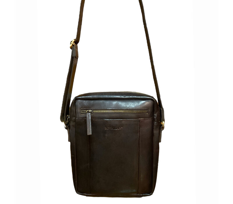 Rowallan 2607 Brown Unisex X-Body Bag