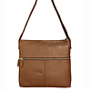 Rowallan Rowallan 2652 Tan Twin Zip Shoulder Bag