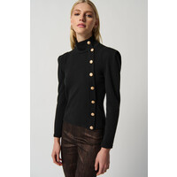 Joseph Ribkoff Fitted Sweater w/buttoned Detail
