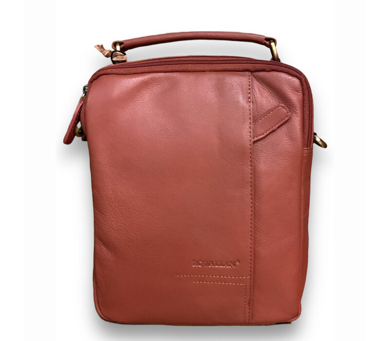 Rowallan 2484  Nutmeg Leather Bag