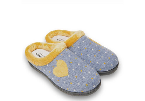 Plumaflex 12221 Heart open back Slippers