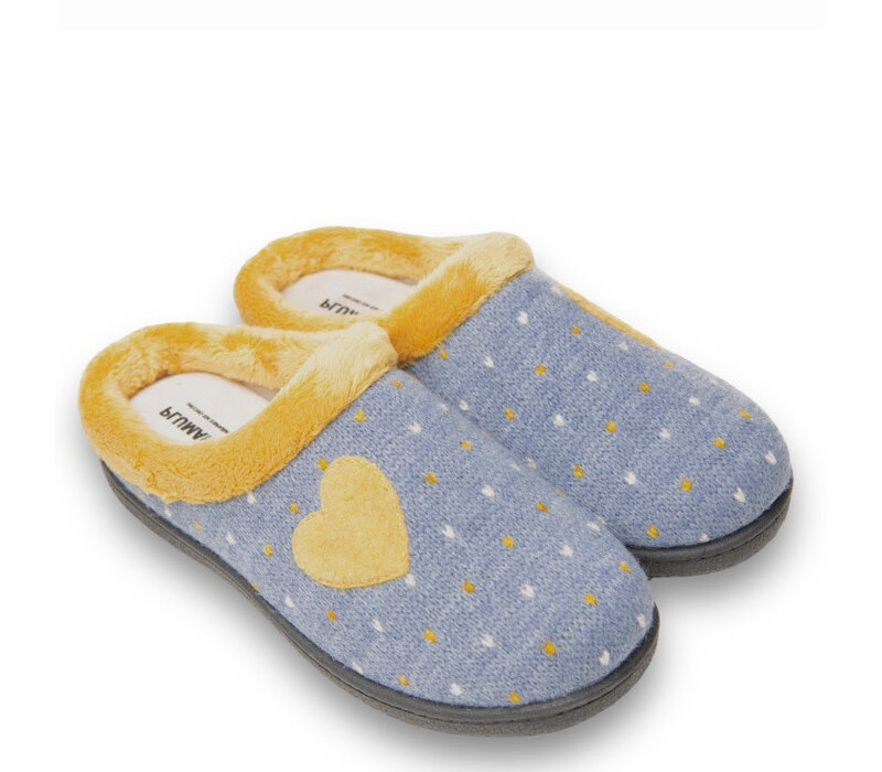 Plumaflex 12221 Heart open back Slippers