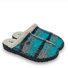 Plumaflex 80003 Green open back Slippers