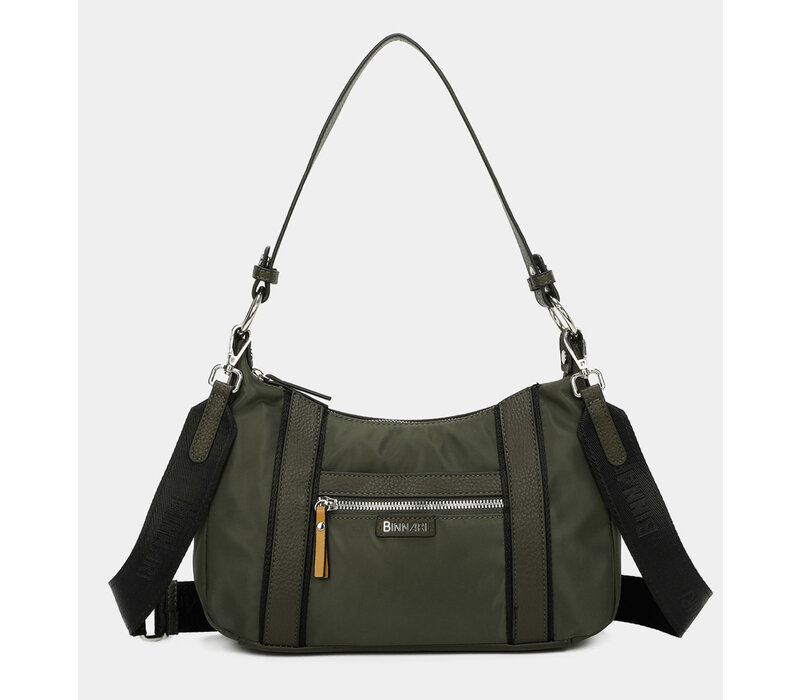 Binnari 19881 Khaki Nylon Shoulder Bag