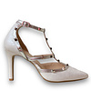 Lodi Lodi “RUSETI” Off White Embossed Shoes