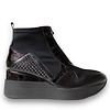 MarcoMoreo MarcoMoreo Black front Zip Stud Boot