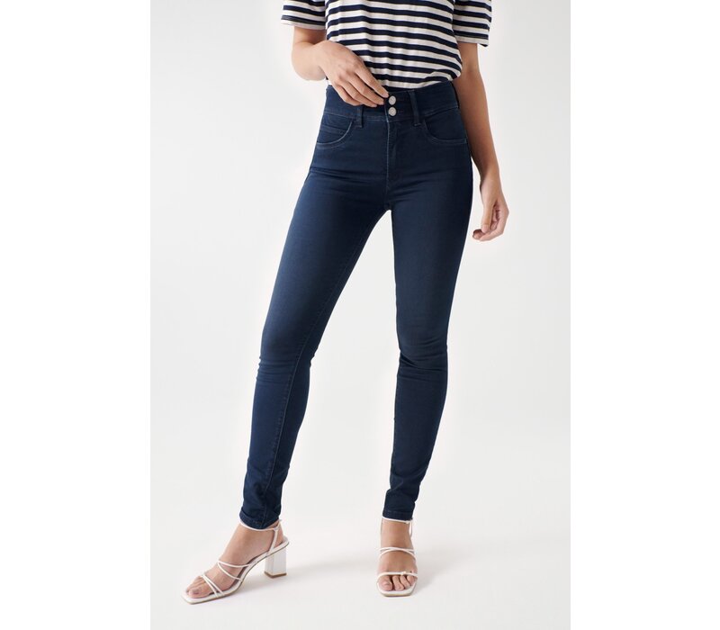 Salsa SECRET Skinny Med Rise Dark Blue