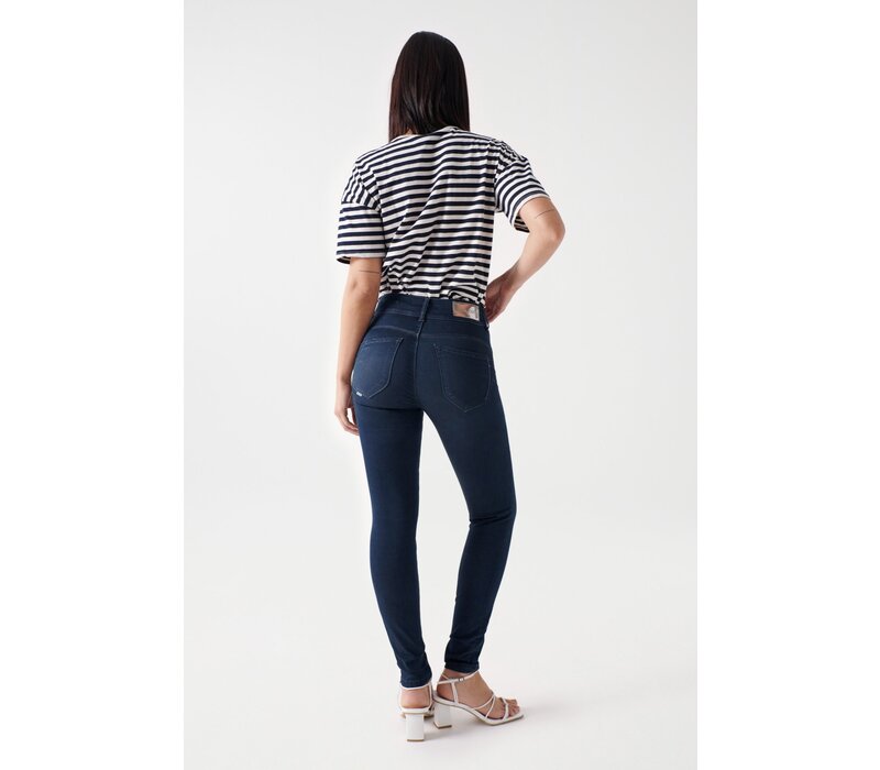 Salsa SECRET Skinny Med Rise Dark Blue