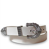 Goa Goa 100209232/001 White Jeans Belt