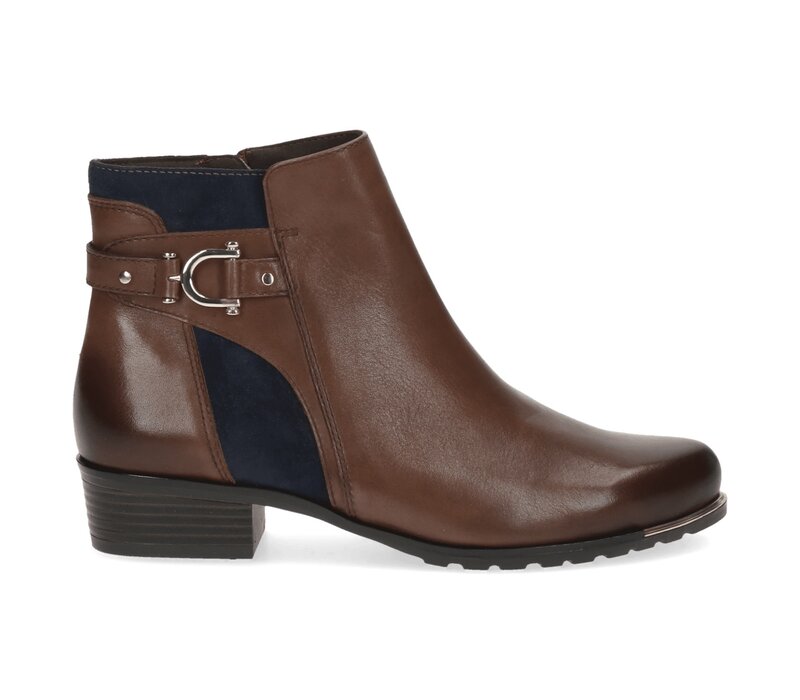 Caprice 25334 Cognac/Navy A/Boot