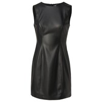 Salsa Black Leather effect Sleeveless Dress