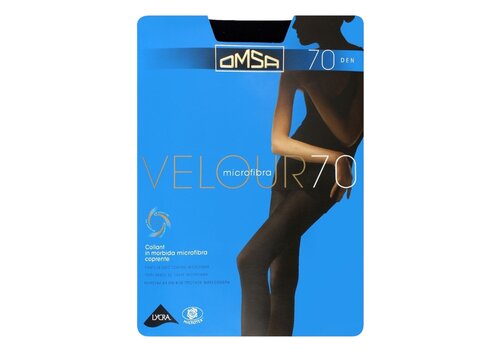 Omsa OMSA 248 OM VELOUR 70 Black Opaque