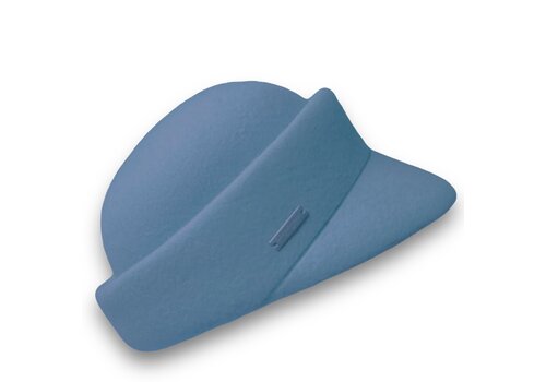 Seeberger Seeberger 019070 Blue Woolfelt Cap